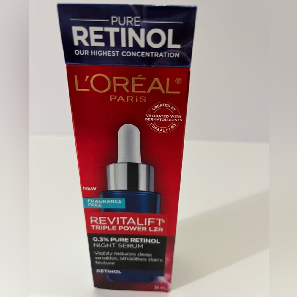 L'Oreal Revitalift Triple Power LZR Night Serum. The perfect add to your bundle